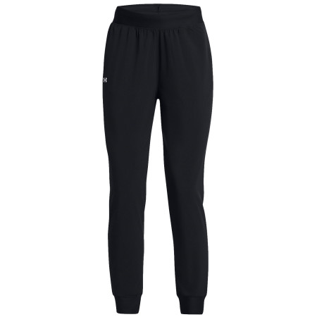 Damenhose Under Armour ArmourSport High Rise Wvn Pnt schwarz Black/White