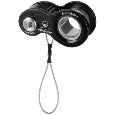 Seilklemme Wild Country Ropeman 4 schwarz black