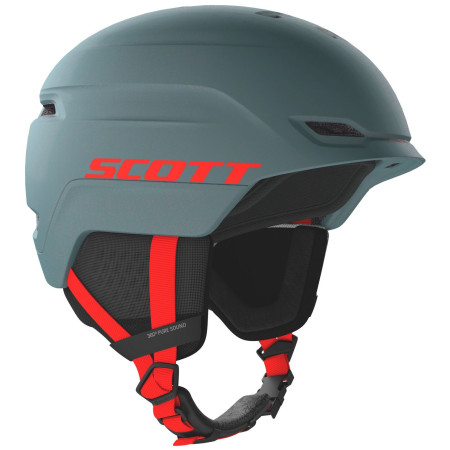 Skihelm Scott Chase 2 grau/grün aruba green