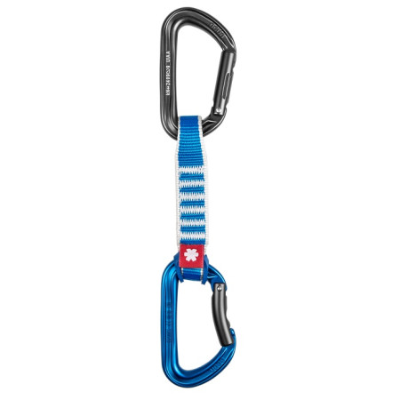 Express-Set Ocún HAWK QD ZOOM PA 15/22 mm 12 cm 6-pack hellblau Blue