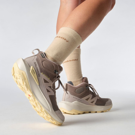 Damen Trekkingschuhe Salomon Elixir Activ Mid Gore-Tex