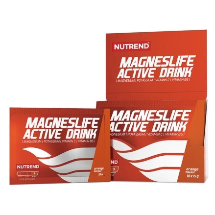 Nahrungsergänzungsmittel Nutrend Magneslife Active Drink 10 x 15 g