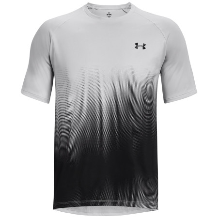 Herren-Funktionsshirt Under Armour Tech Fade SS grau/schwarz Halo Gray / Black / Black