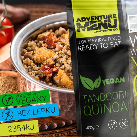 Fertigessen Adventure Menu Tandoori Quinoa (vegan)