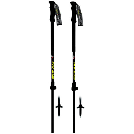 Trekkingstöcke Fizan Aria Alu Foam schwarz