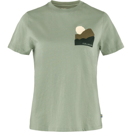 Damen-T-Shirt Fjällräven Nature T-shirt W grün 516_Sage Green