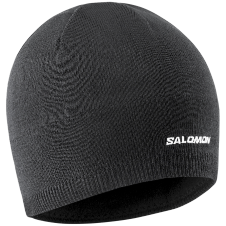 Mütze Salomon Salomon schwarz DEEP BLACK