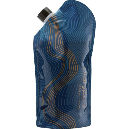 Flexible Weinflasche Platypus Platy Preserve 800ml Blue blau