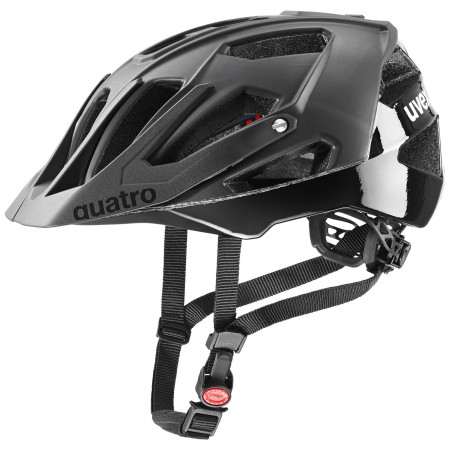 Fahrradhelm Uvex Quatro Cc schwarz All Black