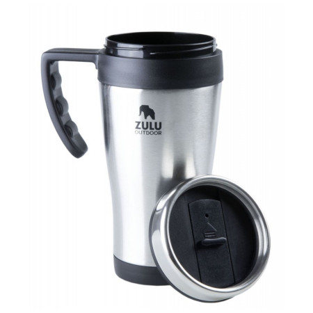 Thermotasse Zulu Travel Mug silber