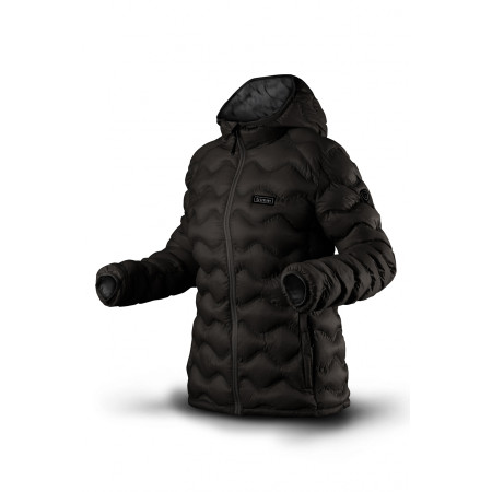 Damen-Winterjacke Trimm Trock Lady schwarz black/light grey