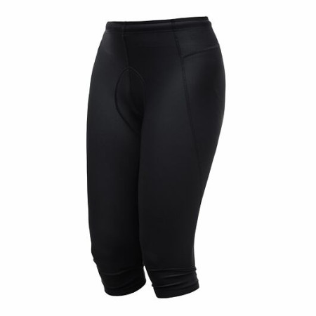 Damen 3/4 Radlerhose Sensor Cyklo Entry schwarz True black
