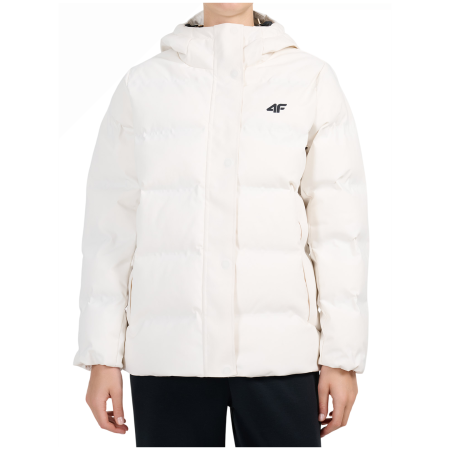 Damen-Winterjacke 4F Down Jacket F0927 beige Beige