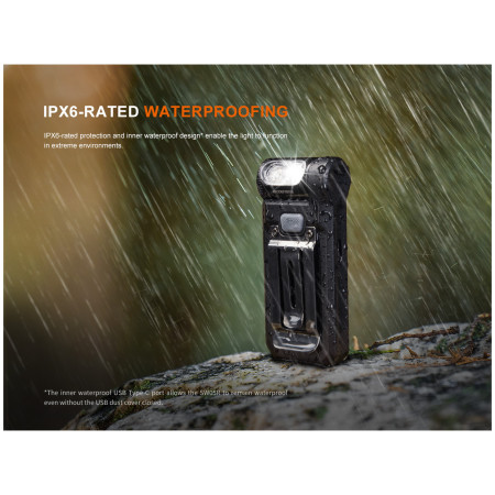 Taschenlampe Fenix SW05R-UV