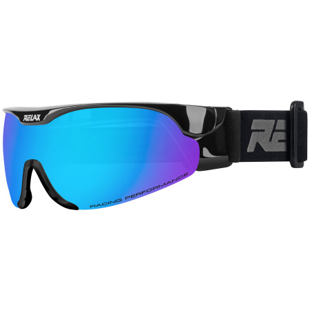 Skibrille Relax Cross schwarz