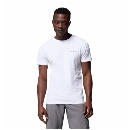 Herren-T-Shirt Columbia Rapid Ridge™ Back Graphic Tee II weiß/lila White, Heavenly Horizons