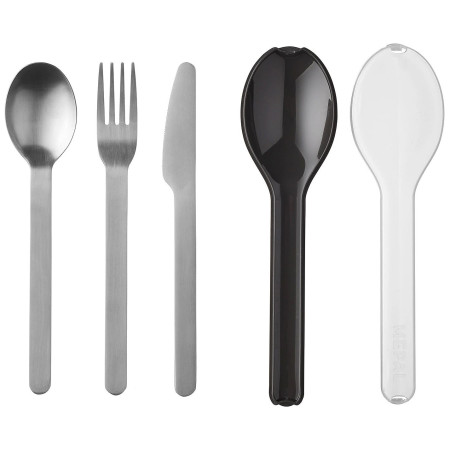 Besteckset Mepal Eclipse schwarz Nordic Black