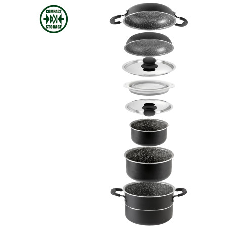 Geschirrset Brunner Pirate 9+1 - 24 cm