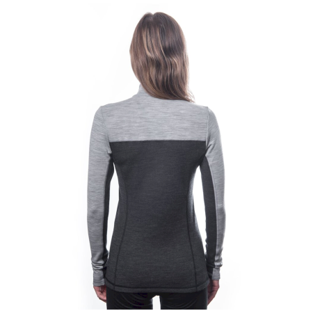 Damen-Funktionsshirt Sensor Merino Bold dl. rukáv zip