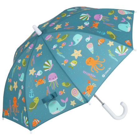 Kinderregenschirm LittleLife Kids Umbrella blau Aquatic