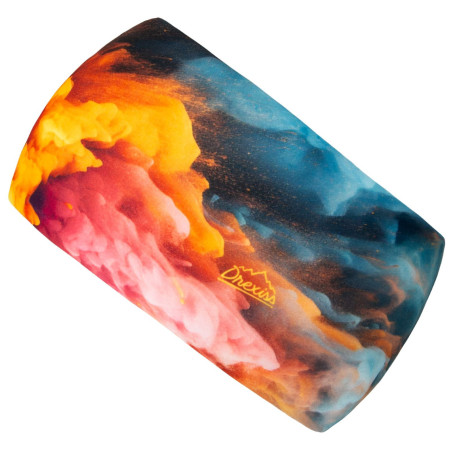 Damenstirnband Drexiss Explosion Pastel blau/orange