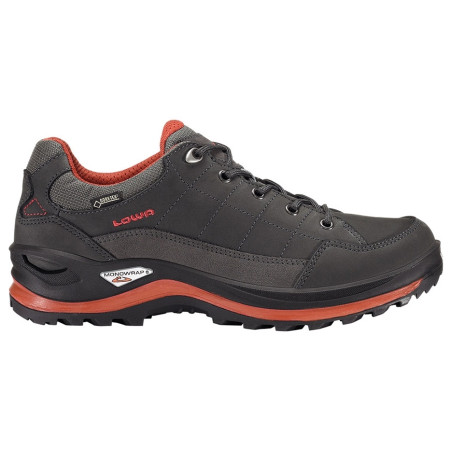 Herrenschuhe Lowa Renegade III GTX Lo dunkelgrau Grey/Rust