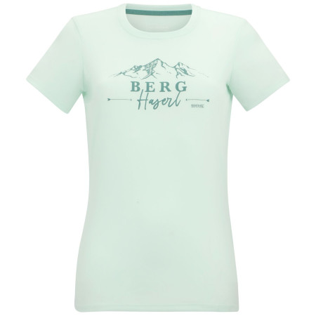 Damen-T-Shirt Regatta Women’s Fingal Slogan hellblau OceanMist