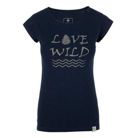 Damen-T-Shirt Kilpi Flori-W blau Dbl
