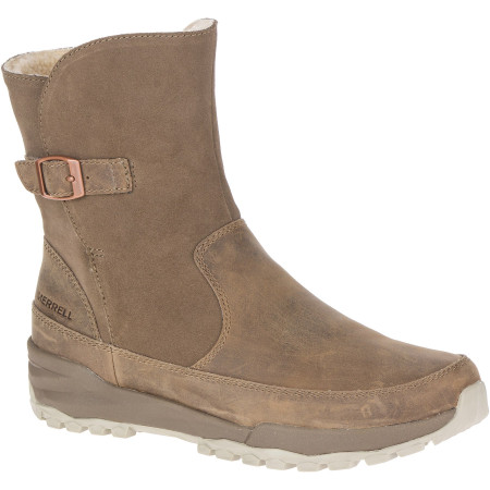 Damenschuhe Merrell Icepack Guide Buckle Plr Wp braun Stone