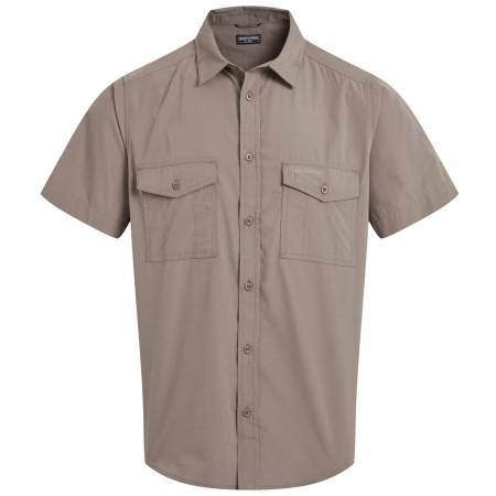 Herrenhemd Craghoppers Kiwi II SS Shirt braun Pebble