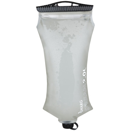 Wasser Faltflasche Warg Stream 2 L grau grey
