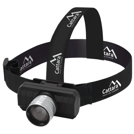 Stirnlampe Cattara SCORPION 90lm XPE ZOOM schwarz černá