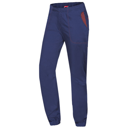 Herrenhose Ocún JAWS pants 2024 braun/blau Blue Dress
