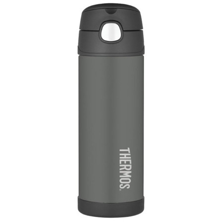 Kinder Thermoflasche Thermos Funtainer 470 ml schwarz Black