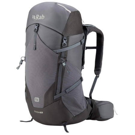 Rucksack Rab Exion 38 schwarz/grau Anthracite/Graphene