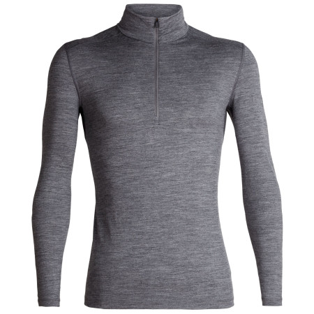 Herren-T-Shirt Icebreaker Mens 200 Oasis LS Half Zip grau GritstoneHthr