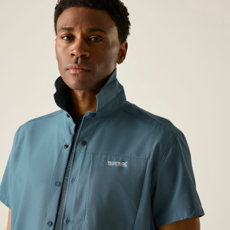 Herrenhemd Regatta Anti-Insect Travel Light S/S Shirt