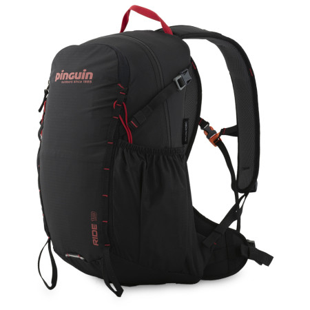 Rucksack Pinguin Ride 19 schwarz/rot