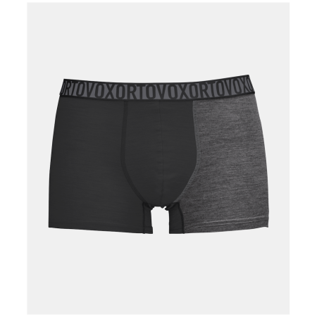 Herren funktionelle Boxershorts Ortovox 150 Essential Trunks M schwarz Black Raven