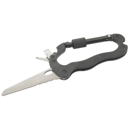 Karabiner Cattara Ganzmetallkarabiner 5in1