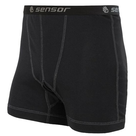 Herrenshorts Sensor Double Face schwarz Black