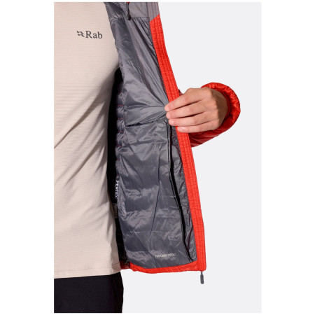 Herrenjacke Rab Microlight Alpine Down Hoody