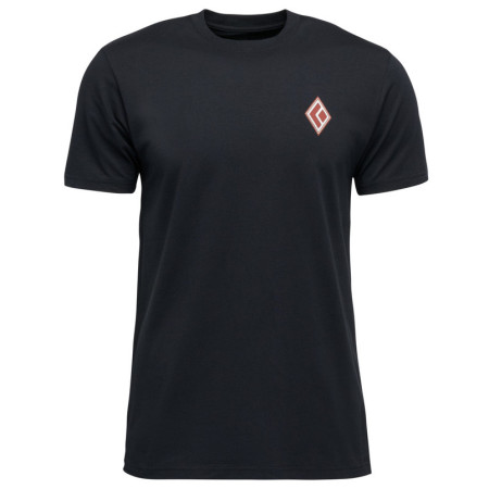 Herren-T-Shirt Black Diamond M Heritage Alpinist Ss Tee schwarz Black (0002)