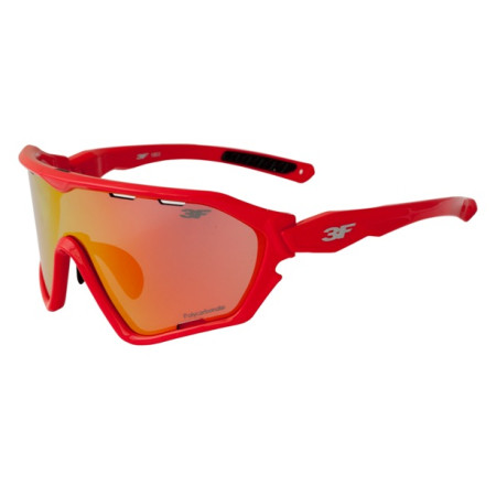 Sonnenbrille 3F Titan rot červená