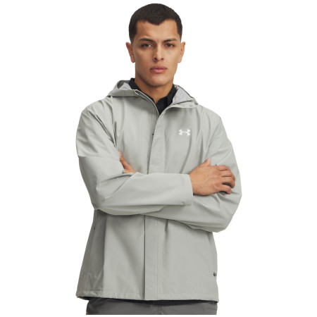 Herrenjacke Under Armour M Cloudstrike Jacket grau Titanium / / White