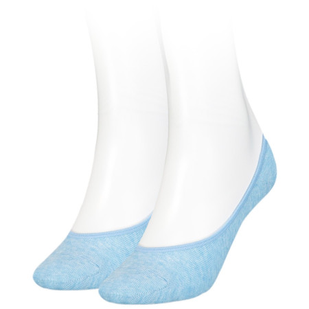 Damensocken Puma Women Footie 2P blau placid blue
