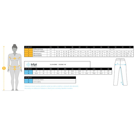 Damenhose Kilpi Dione-W (2023)