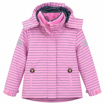 Kinderjacke DucKsday Detachable Fleece Jacket Em rosa Pink/Green