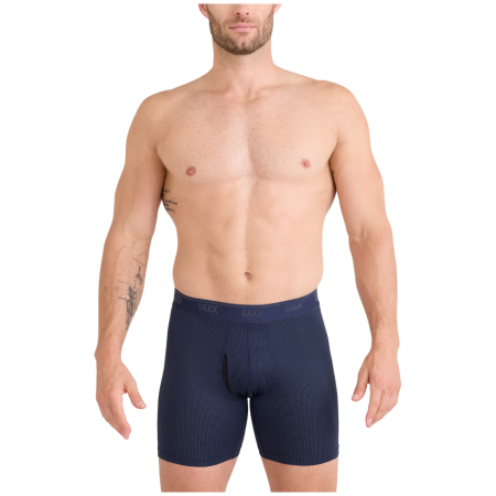 Herren-Boxershorts Saxx Quest Quick-Dry Mesh Boxer Brief Fly 3Pk