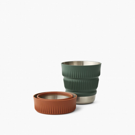 Falttasse Sea to Summit Detour Stainless Steel Collapsible Mug